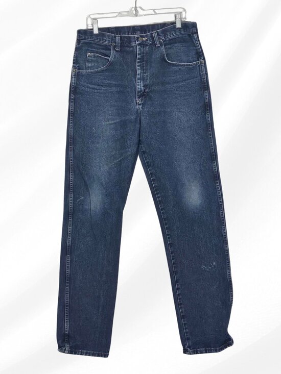 Wrangler Other - Wrangler Mens Blue Jeans Size 34- Flawed